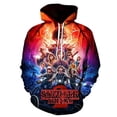 thumbnail image 1 of 2019 Stranger Things Hoodie Dustin Cosplay disfraz sudadera chaqueta abrigo America TV Strange Things ropa adulto Prop3XXXL Deng Xun unisex, 1 of 1