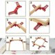 thumbnail image 4 of Set of 4 90 Degree Right Angle Clamps, Adjustable Wood Corner Clamps for Multi Picture Frames, Carpentry, Welding., 4 of 5