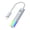 Silver gray, variant on 7829 Plugs Play USB C Headphone Adapter With Microphone Function For Enhances Sound Experience