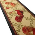 thumbnail image 3 of Custom Size Anti-Slip Low Pile Rooster Beige Animal Design for Indoor Mat Rug Hallway Entryway Stairway Bedroom Kitchen ( Rooster Beige, 2'2" x 3' ), 3 of 5