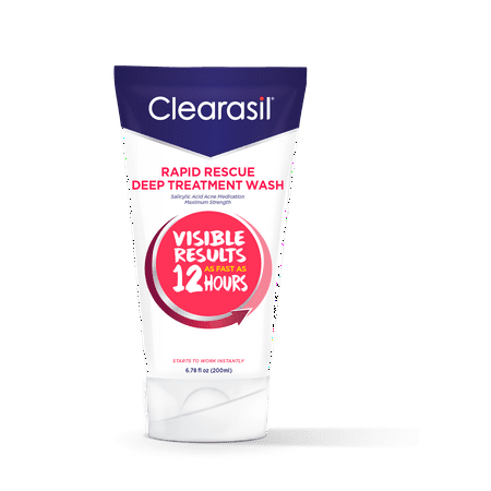 Clearasil Rapid Rescue Deep Treatment Face Wash, 6.78oz