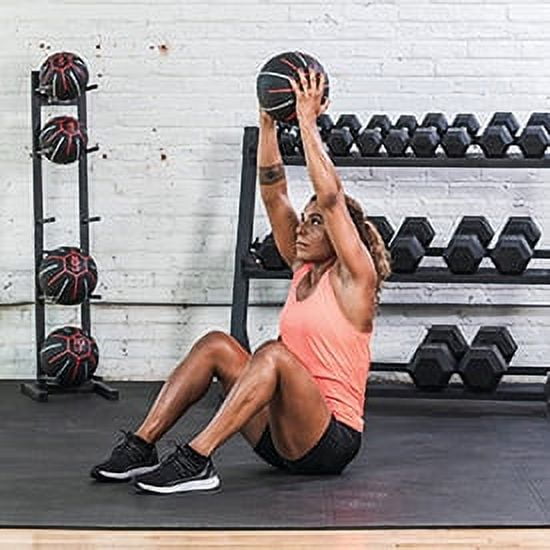 Lifeline Fitness 4 lb. Medicine Ball to Develop Total Body Strength, Power and Stability (Multiple Weights Available)