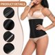 thumbnail image 4 of 7 Steel Bone Women Latex Waist Trainer Shapewear Slimming Belt Waist Cincher Body Shaper Girdle Workout Tummy Control Corset, 4 of 5