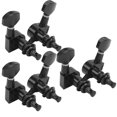 thumbnail image 3 of Acoustic Guitar Pegs, Convenient To Use High Performance Fine Workmanship Guitar Locking Tuners, Easy To Install for Guitar Repair Master Folk Guitar Gold,Silver,Black,Antique, 3 of 7
