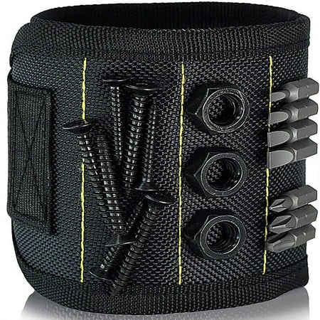 

Magnetic Wristband for Holding Screws Nails Drilling Bits Magnetic Wrist Tool H