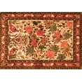 thumbnail image 1 of Ahgly Company Indoor Rectangle Animal Orange Traditional Area Rugs, 6' x 9', 1 of 1