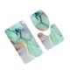 thumbnail image 5 of Ounissouiy Juego de alfombras de baño elegantes y modernas de poliéster con cortina de ducha y accesorios de baño Alfombra Super 3 piezas 3 piezas 2piezas, 5 of 6