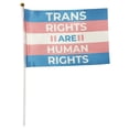 thumbnail image 5 of Way To Celebrate 4-Piece Pack Rainbow Mini Flag, 5 of 5