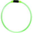 thumbnail image 2 of LED Safety Necklace, Reusable Visibility Necklace for Pets，Green，Rechargeable Batteries, 2 of 7