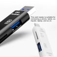 thumbnail image 4 of Guardoinrt Card Reader USB 3.1 Type-c Interface TF Adapter Converter TF Card High Speed OTG Reader, Black, 4 of 7