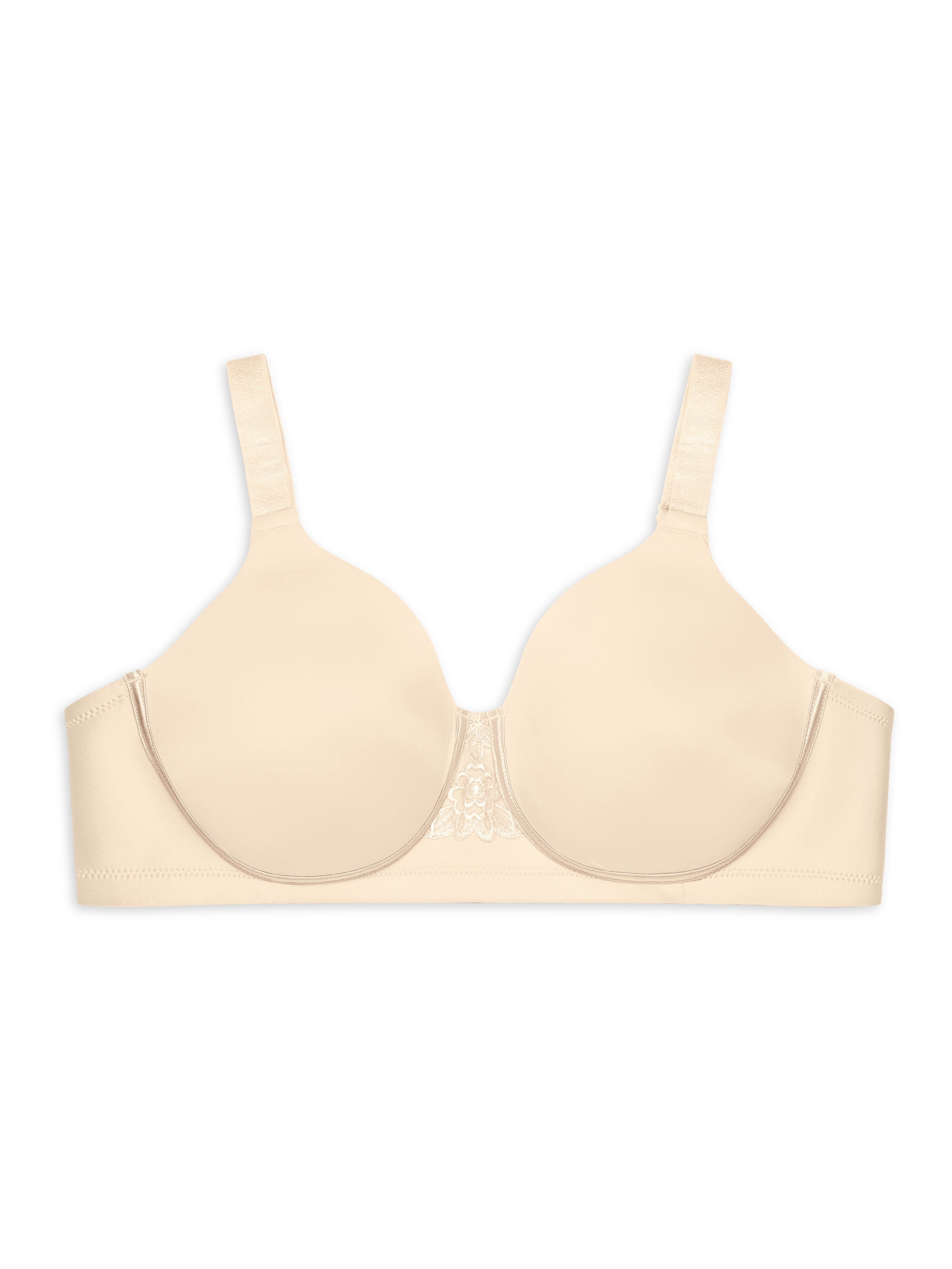 Vanity Fair Lingerie Women's Beauty Back Full Figure Smoothing Wireless Bra, Style 71380