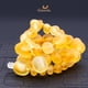 thumbnail image 3 of Amberalia, Collar de Ámbar Báltico de 28 cm, modelo para niños, con Broche de rosca y nudos entre cada una de las cuentas. Ámbar Importado de Lituania Color Limón Raw. Amberalia Collar 28 cm broche, 3 of 9