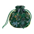 thumbnail image 1 of Ruiboury Drawstring Bag Portable Jewelry Packaging Bags Cotton Gift Jewellery Storage Pouch Christmas Wedding Favor Candy for Red Green, 1 of 6