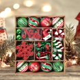 thumbnail image 3 of 70 Pieces Christmas Tree Hanging Ornaments Charm Pendants Xmas Decor for Wedding A, 3 of 9