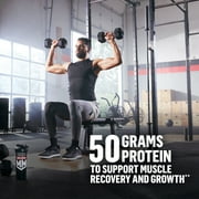 Muscle Milk Pro Series Protein Powder Supplement, Knockout Chocolate, 2 Pound, 11 Servings, 50g Protein