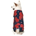 thumbnail image 1 of Fotbe Rose Flower Sudadera con Estampado para Perros Pequeños – Suéter con Capucha para Mascotas, Tela Suave de Forro Polar con Bolsillo-Medium, 1 of 7