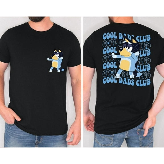 Cool Dad Bluey Shirt, Cool Dad Club T-Shirt, Bluey Father's Day Shirt, Bandit Bluey Rad Dad Club Shirt, Dad Birthday Gift