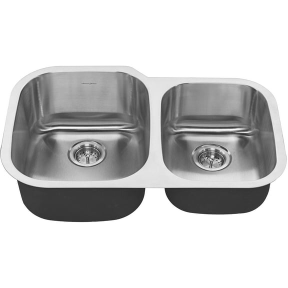 American Standard 18Cr.9322100S Portsmouth 31-1/2" Double Basin Stainless Steel Kitchen