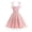 Pink, variant on Dresses for Kids Cute Princess Dress Elegant Spring Dress 2025 Party Dress Beige 9-10 Years