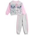 thumbnail image 1 of Conjunto de sudadera y pantalones Disney Lilo & Stitch de forro polar, 1 of 6