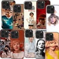 thumbnail image 2 of Funda transparente para teléfono Singer T-Taylors S-Swifts para Aplee iPhone 12 13 Mini 14+ 15 Plus 16 Pro Max Funda 11 Pro X XS Max Coque Hard P, 2 of 5