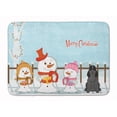 thumbnail image 1 of Carolines Treasures BB2423RUG Merry Christmas Cocker Spaniel Black Machine Washable Memory Foam Mat, 1 of 4