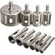 thumbnail image 4 of Juego de 10 brocas de diamante de 8-50 mm, herramienta para perforar agujeros, cuchillo para vidrio, mármol y granito, 4 of 5