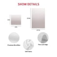 thumbnail image 6 of Beige Ombre Hand Towels Set, Waffle Weave Kitchen Towels 3 Pieces, White Gradient Modern Abstract Art Microfiber Hair Face Bath Tea Towel Absorbent Quick Drying Cleaning Dish Cloths, 15.7"x23.6", 6 of 7