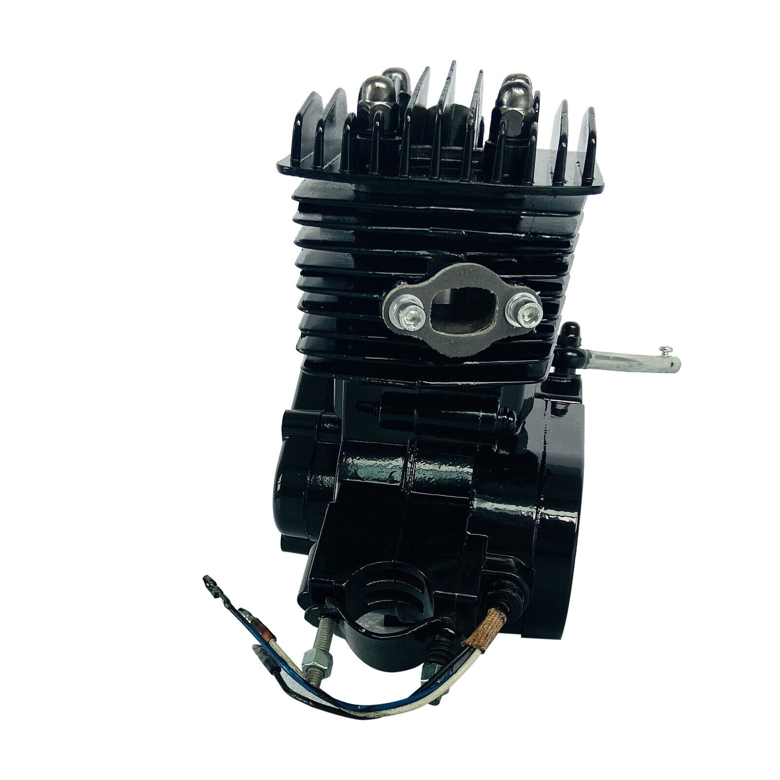 2-Stroke Gasline Engine Motor  80cc for Motorized Bicycle Bike Black 5.5HP