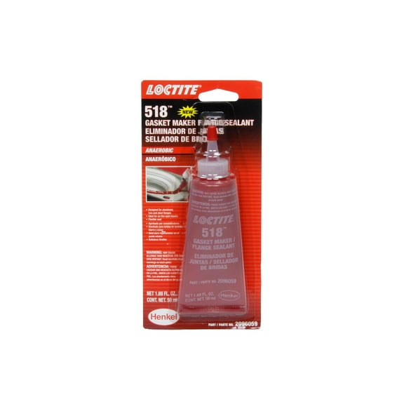 Loctite 2096059 1 Pack Gasket Maker 518 Anaerbc50ml/1.69oz