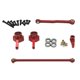 thumbnail image 5 of Enlaces de amarre de barra de dirección Juego de dirección de coche RC Suministro de accesorios a escala para vehículos RC DIY rojo, 5 of 9