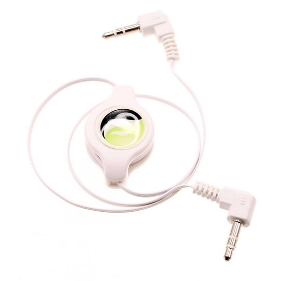 Aux Cable for Samsung Galaxy A72/A52/A42/A32/A12 - Retractable 3.5mm Adapter Car Stereo Aux-in Audio Cord for Galaxy A72/A52/A42/A32/A12