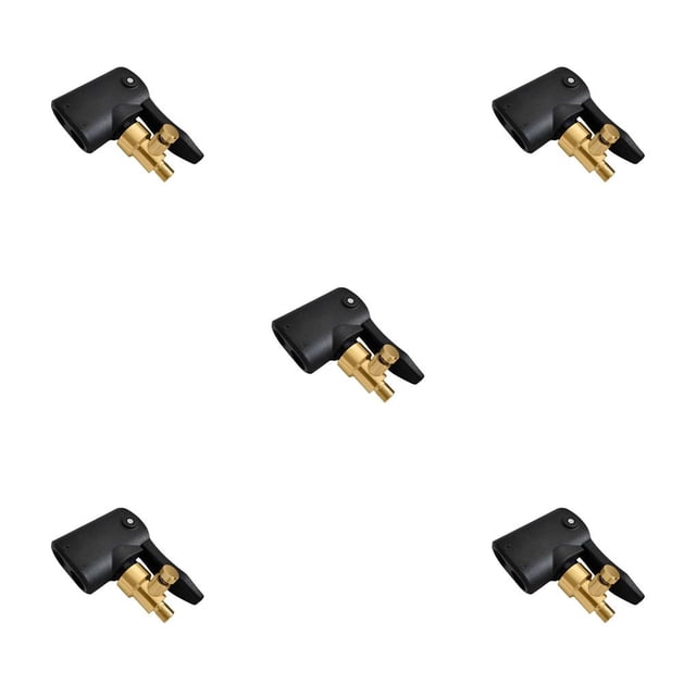 Greeniant Adaptador de válvula de bomba de aire para neumáticos de coche 3 en 1, convertidor de Clip de inflador a prueba de fugas, accesorio Type2