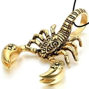 LICHENG Retro men's necklace Scorpion King collarbone chain pendant