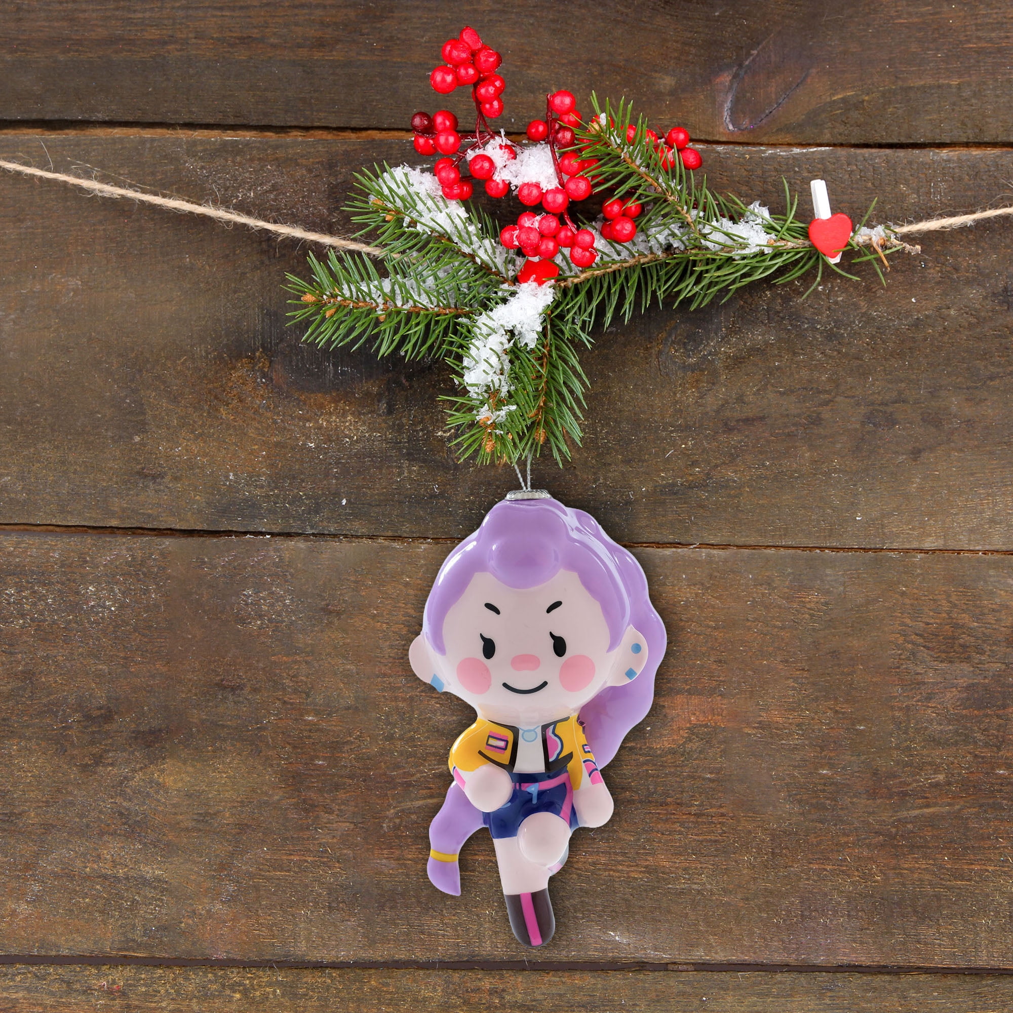KPop Demon Hunter, Remi, Figural Christmas Tree Ornament