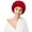 Bright red, variant on Satin Bonnet Silk Bonnet for Sleeping Silk Sleep Cap Hair Bonnet for Sleeping Bonnets for Women Curly Natural Braid Hair Bonnet for Men Adjustable Wide Band Double Layer