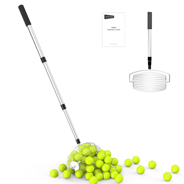 Recogedor de pelotas de tenis NEEWER TB04S telescópico de 70 a 138 cm