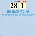 thumbnail image 2 of CafePress - Be Nice To Me Infant Bodysuit - Baby Light Bodysuit, Size Newborn - 24 Months, 2 of 4