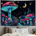thumbnail image 2 of ONETECH Mushroom Tapestry, Tapestry Plant Tapestry Fantasy Mushroom Butterfly Moon Tapestries Wall Hanging for Bedroom Dorm Decor 40x60inch, 2 of 6