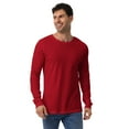 thumbnail image 2 of Long Sleeve Tee (Unisex) (Red, XS), 2 of 2