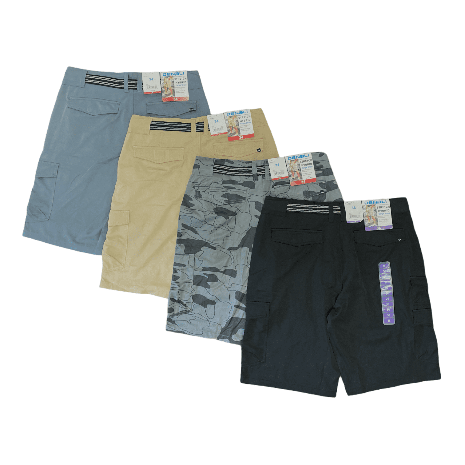 Multi-Pocket Cargo Short (Shark 