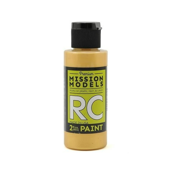 Mission Models MIOMMRC-038 2 oz Acrylic Lexan Body Paint - Gold