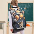 thumbnail image 7 of FORMRS School Backpack 17" Student Travel Bag with Laptop Compartment, Watercolor Astronaut, 7 of 7