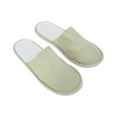 thumbnail image 2 of Unique Bargains 1 Pair Disposable Slippers Foldable Closed Toe Hotel Slippers Light Gray, 2 of 5