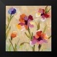 thumbnail image 2 of Vassileva, Silvia 12x12 Black Modern Framed Museum Art Print Titled - Bold Bright Flowers III, 2 of 5