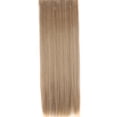thumbnail image 2 of LELINTA 30" Women Ladies Long Straight 5 clips one piece 3/4 Full Head Clip in Hair Extensions, 2 of 3