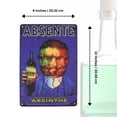 thumbnail image 5 of Metal Poster Advertising Absinthe Sign Van Gogh Retro Wall Art House Decor 12x8", 5 of 7