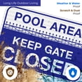 thumbnail image 5 of Pool Area Keep Gate Closed Sign, Pool Sign,, 5 of 8