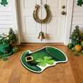 thumbnail image 6 of AuroraX Bath Rugs for Bathroom,St.Patrick's Day Non Slip Washable Absorbent Bathroom Rug for for Bathroom Home Decor French Country, 6 of 6