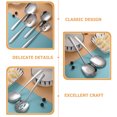 thumbnail image 5 of Qnmwood Stainless Steel Serving Spoon Set - 2 Large Spoons, 5 of 6